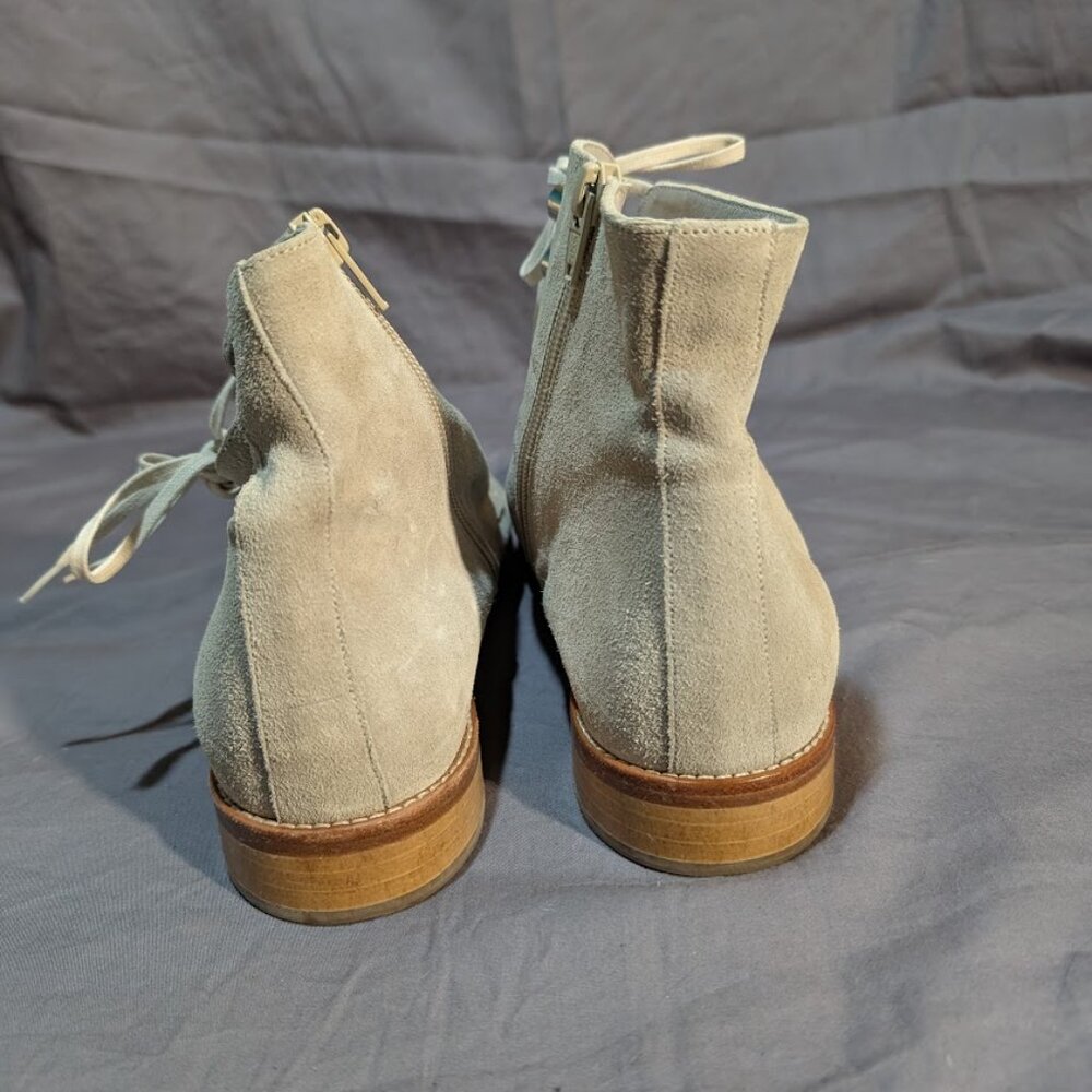 PERTINI Handmade in Spain ALL LEATHER Low heel Boss-Lady Minimalist Boot Sz 40 - Picture 5 of 8
